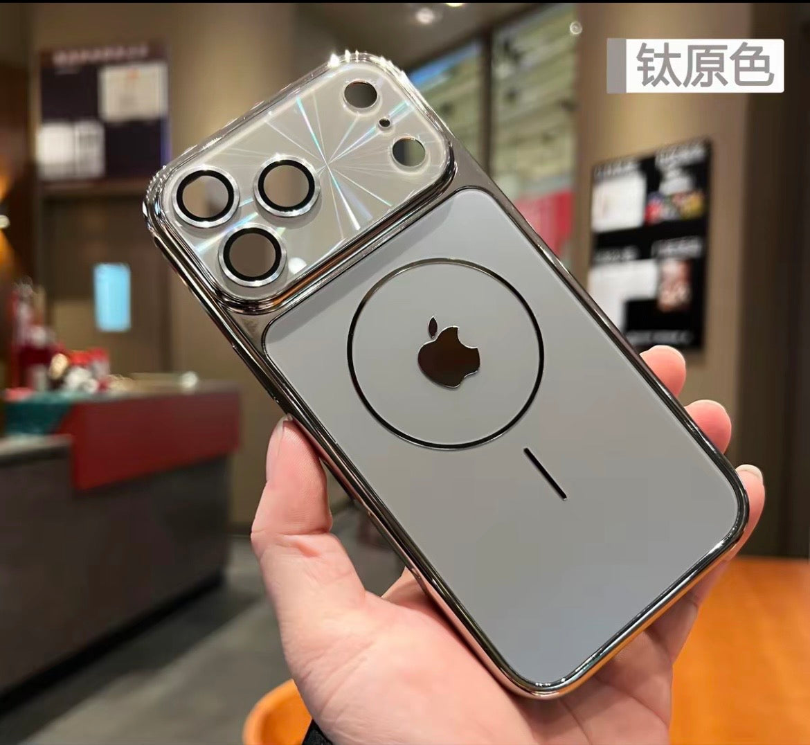 Metal Titanium Case For iPhone